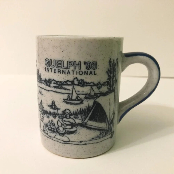 Vintage Girl Guides of Canada Mugs 1993  Guelph International Capilano - Picture 8 of 13